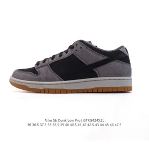 Nike SB Dunk Low Pro Vintage Leather Skate Shoes