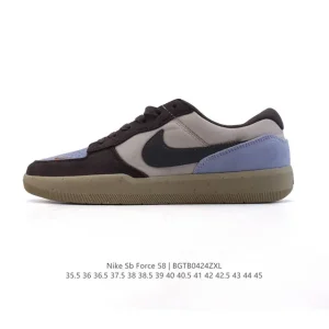 Nike SB Force 58 Skateboarding Shoes with Vulcanized Sole