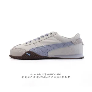 PUMA Bella Ut Leather Lifestyle Shoes with Softfoam+ Insole
