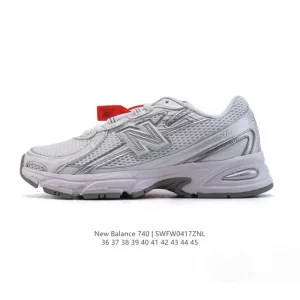 New Balance Mr740 Vintage Grey Retro Dad Style Casual Running Sneakers