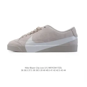 Nike Blazer City Low Lx Retro Low Top Casual Shoes with Big Swoosh
