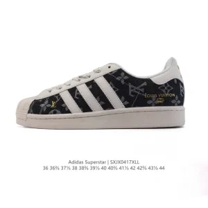 Adidas Superstar 2025 Snake Year LV Collaboration Classic Shell Toe Shoes