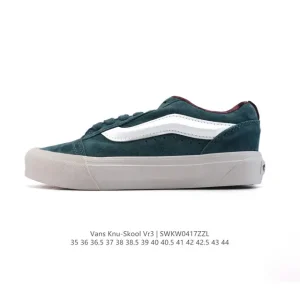 Vans Knu Skool VR3 LX Chunky Leather Vintage Skate Shoes