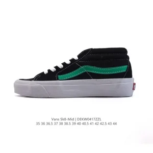 Vans Sk8-Mid Reissue S Canvas Skate Shoe for Men and Women