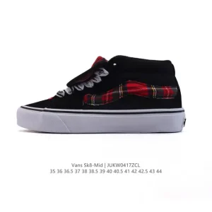 Vans Sk8-Mid Reissue S Canvas Skateboarding Shoes for Men and Women
