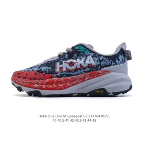 HOKA Speedgoat 6 Men's Trail Running Shoe Vibram Megagrip Cmeva Cushioning