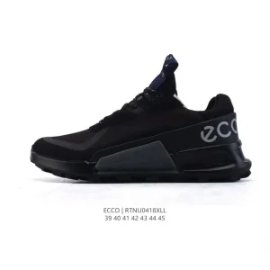 ECCO Men's Outdoor Leisure Shoes Breathable Lightweight Lace-up Sneakers