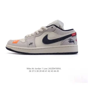 Jordan AJ1 Low Retro Classic Leather Basketball Shoes