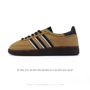 Adidas Handball Spezial Low-Top Leather Sneakers Classic Retro Style