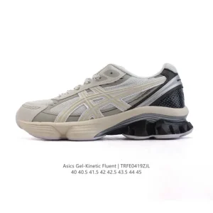 ASICS Gel-Kinetic Fluent Running Shoes Men Black Gold