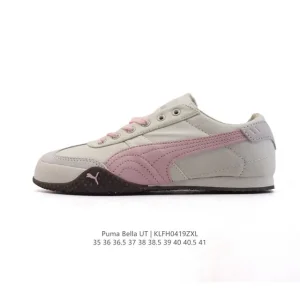 PUMA Bella Ut Leather Low Top Sneakers for Women