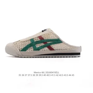 ASICS Onitsuka Tiger Mexico 66 Slip-On Summer Sneakers for Men and Women