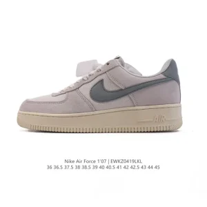 Nike Air Force 7 Low White Leather Casual Shoes with Air Cushion