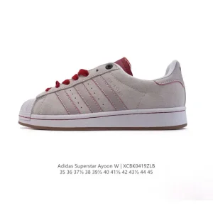 Adidas Superstar Ayoon W Classic Shell Toe Leather Sneakers