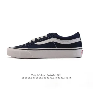 Vans Sk8-Low Classic Skateboarding Shoes - Low Top Canvas