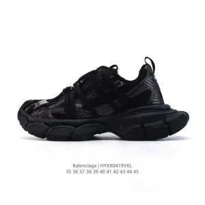 Balenciaga 3XL Sneakers Low-Top Retro Running Shoes with Mesh and Reflective Details