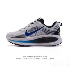 Nike Vomero 18 Running Shoes with Max Cushioning and Thick Sole
