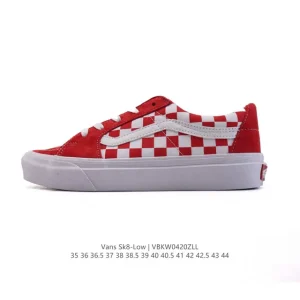 Vans Sk8-Low Classic Checkerboard Low Top Skate Shoes