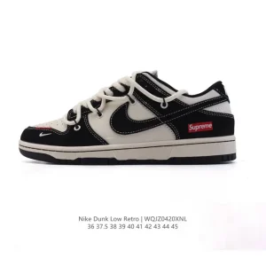 Nike Dunk Low Retro 2025 New Deconstruction Double Laces Basketball Sneakers