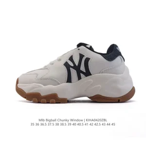 MLB Bigball Chunky Vintage Retro Sneakers for Men and Women