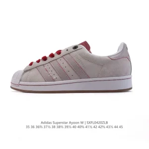 Adidas Superstar Ayoon W Classic Shell Toe Leather Sneakers