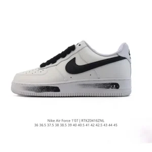 Nike Air Force 7 Low 2025 White Leather Sneakers with Air Cushion
