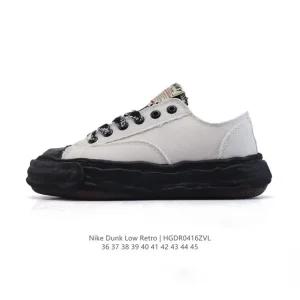 Mmy Maison Mihara Yasuhiro Blakey Canvas Low Sneakers
