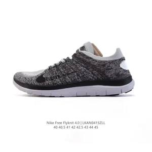Nike Free 4.0 Flyknit Men's Running Shoe Lightweight Barefoot Style