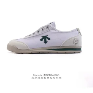 Descente Chron Retro Canvas Sneakers for Men and Women