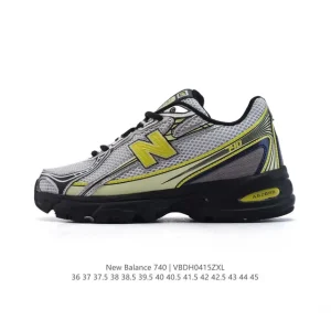 New Balance Mr740 Vintage Grey Blue Running Shoes