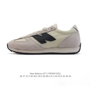 New Balance 471 Vintage Retro Classic Leather Sneakers for Men and Women