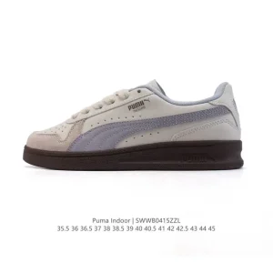 PUMA Indoor Starry Denim Low-Top Casual Sneakers for Men and Women