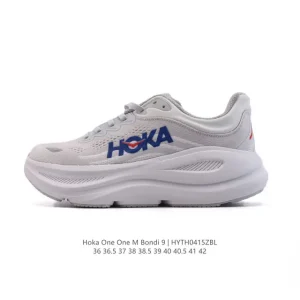 HOKA Bondi 9 Running Shoe for Men and Women Lightweight Cushioning