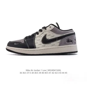 Jordan AJ1 Low Retro Classic Leather Basketball Shoes