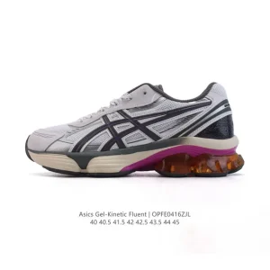 ASICS Gel-Kinetic Fluent Black Gold Running Shoes for Men