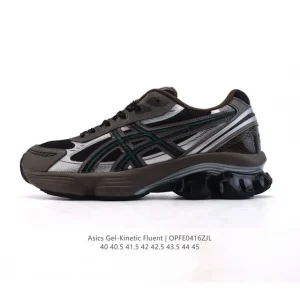 ASICS Gel-Kinetic Fluent Black Gold Running Shoes for Men