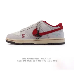 Louis Vuitton Skate Dunk Low SB Classic Board Shoes with Zoom Air Cushioning