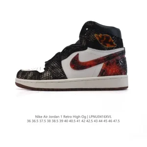 Jordan Air Retro High OG Basketball Shoes Vintage Leather High Top Sneakers