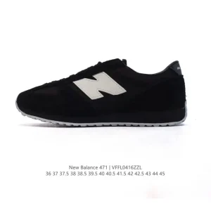 New Balance 471 Vintage Retro Low Top Leather Sneakers for Men and Women