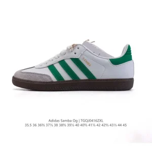 Adidas Originals Samba OG Shoes Classic White Leather Sneakers