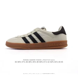Adidas Originals Gazelle Indoor Retro Trainers Classic Gum Sole Shoes