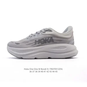 Hoka Bondi 9 Running Shoes for Men and Women - Comfortable, Durable, Lightweight