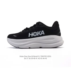 HOKA Bondi 9 Men's and Women's Running Shoes - Ultra Cushioned Lightweight Low-Top Sneakers