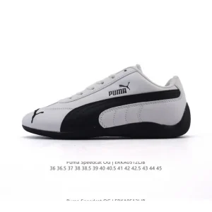 Puma Speedcat OG Low-Top Racing Sneakers with Suede Upper and Thin Sole