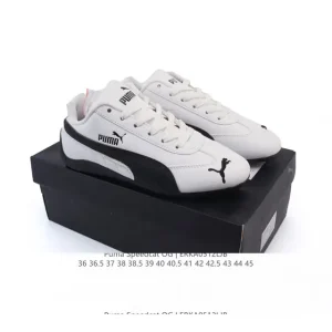 Puma Speedcat OG Low-Top Racing Sneakers with Suede Upper