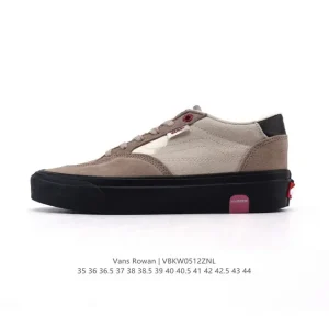 Vans Skate Rowan Pro Black White Low Top Skateboarding Shoes VN0A4TZ