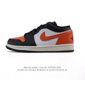 Jordan AJ1 Low Retro Classic Leather Basketball Shoes