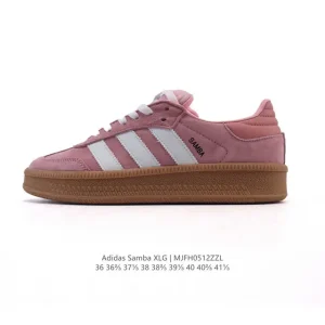 Adidas Samba Xlg Thick Sole Retro Street Style Sneakers