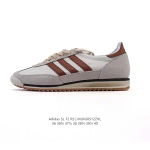Adidas Sl 72 Shoes Classic Retro Vintage Thin Sole Sneakers