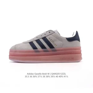 Adidas Gazelle Bold 2025 New Year Retro Thick Sole Sneakers